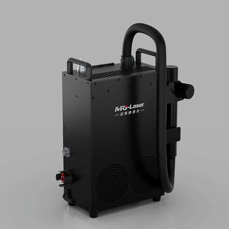 MRJ Self-develop Backpack Black Version Laser Cleaning Machine