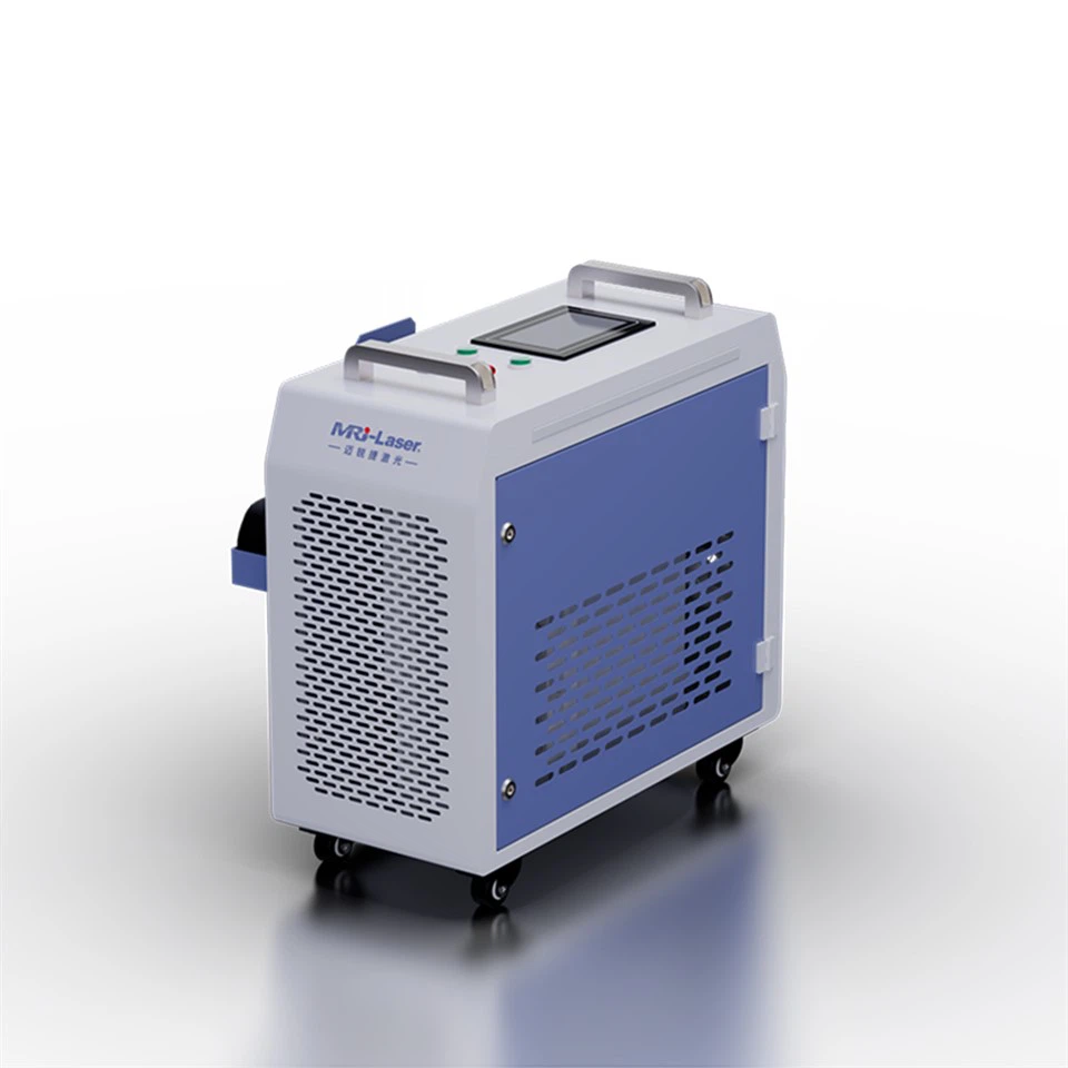 Φορητό μηχάνημα καθαρισμού λέιζερ πηγής λέιζερ φορητό σασί 500 Watt JPT για προετοιμασία επιφάνειας