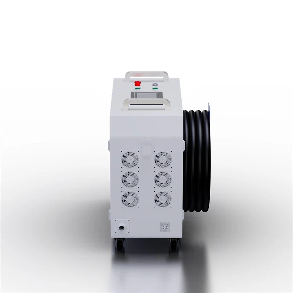 Portable Tough Chassis 500 Watts JPT Laser Source Laser Cleaning Machine For Surface Preparation