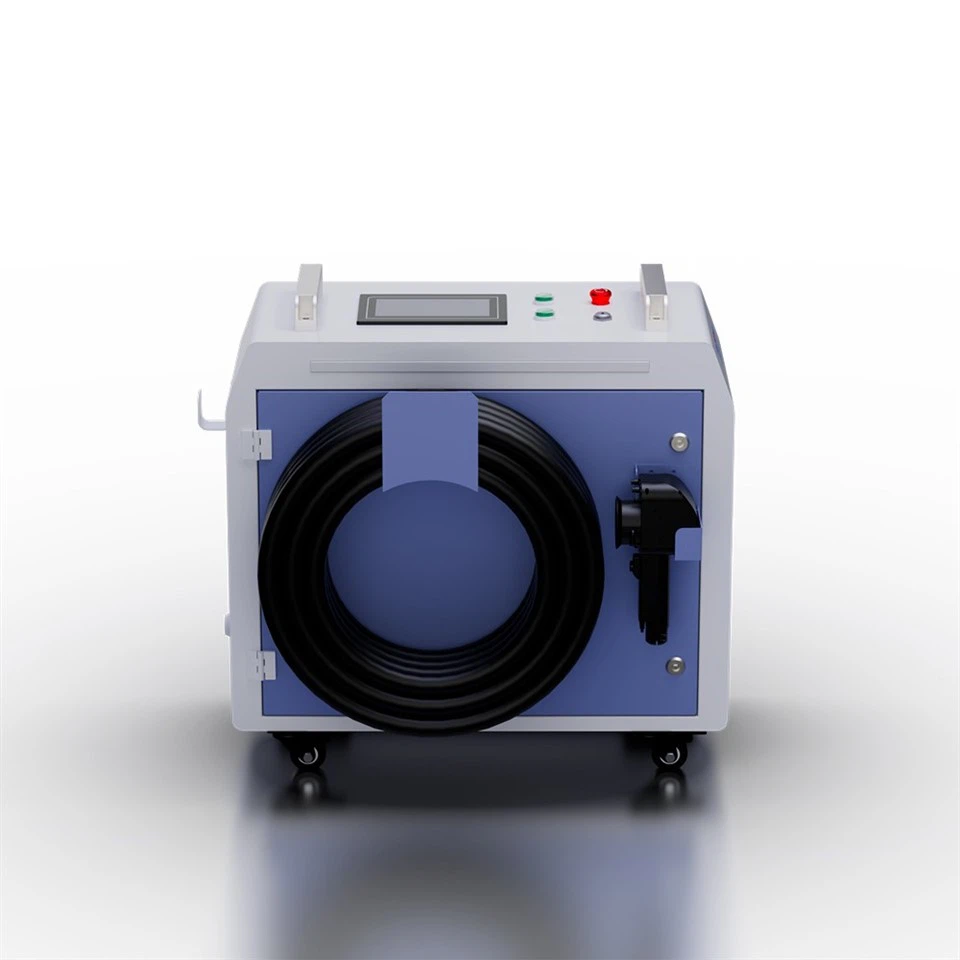 Portable Tough Chassis 500 Watts JPT Laser Source Laser Cleaning Machine For Surface Preparation