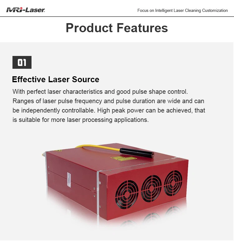 300w Pulsed laser clean machine03 300w Pulsed laser clean machine03