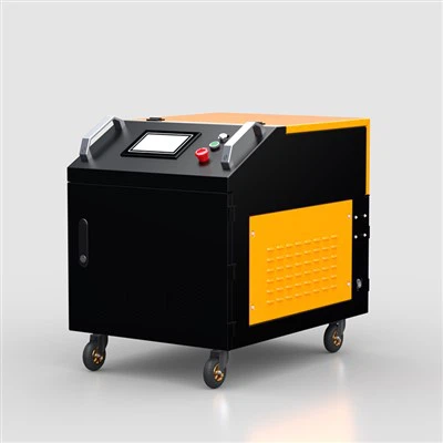 Μηχάνημα καθαρισμού λέιζερ Industry 300 Watts Pulsed Energy 15mJ Industry Clean Laser για επεξεργασία μετάλλων