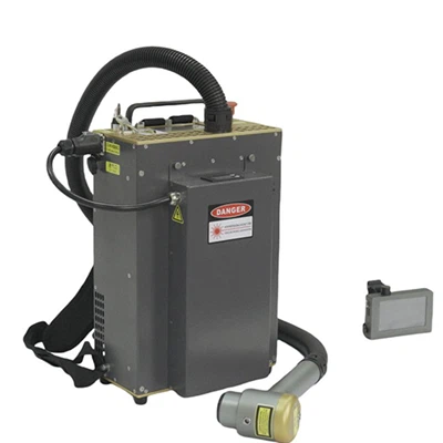 Νέο Mini Backpack 200W Μηχάνημα Καθαρισμού Laser για οικιακές εργασίες καθαρισμού