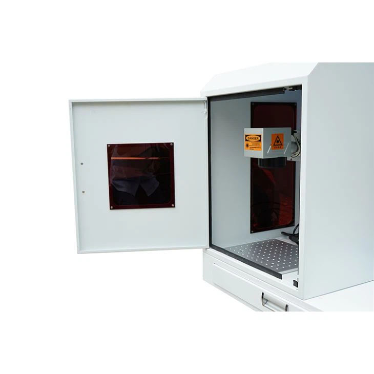 2016 New Design Mini Closed Fiber Laser Marking Machine 20W