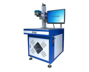 Επιτραπέζιο μηχάνημα σήμανσης λέιζερ CO2 15W 30W 50W