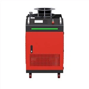 Μηχάνημα συνεχούς καθαρισμού λέιζερ 2000W με διπλή οπτική δέσμη