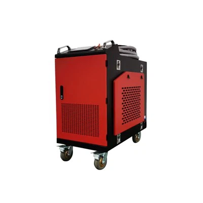 Μηχάνημα συνεχούς καθαρισμού λέιζερ 3000W διπλού άξονα